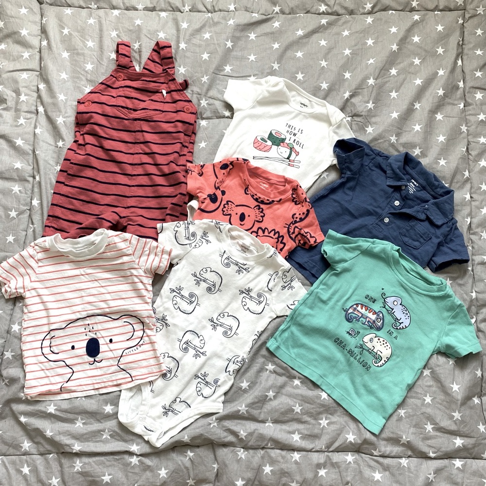Carter’s baby boy clothes bundle 24 months